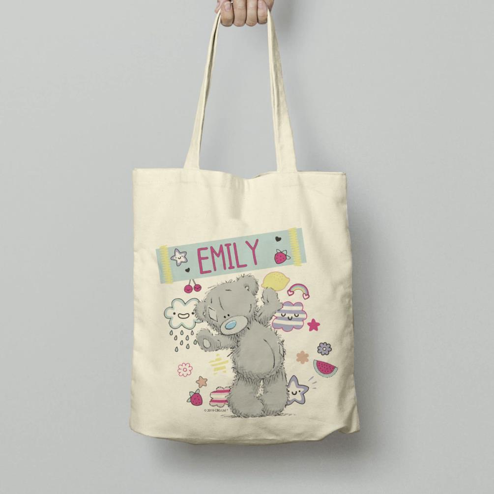 Personalised Me to You Pastel Pop Tote Bag Extra Image 1